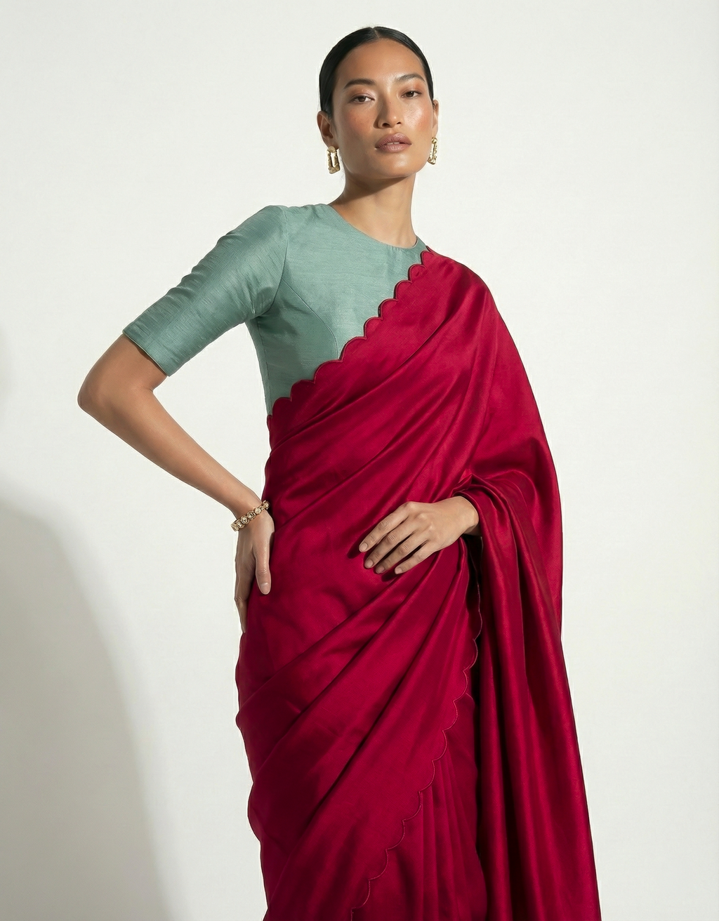 Gulmohar Saree
