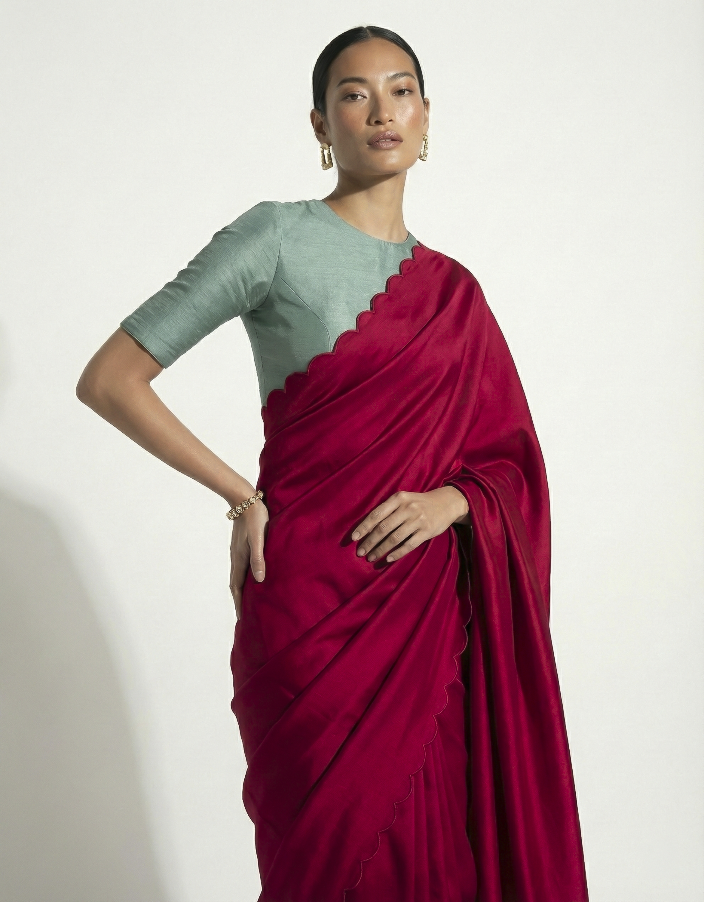 Gulmohar Saree