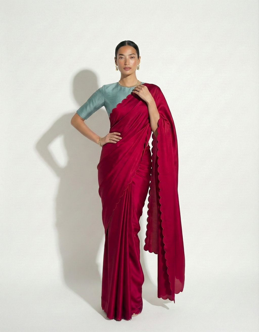 Gulmohar Saree