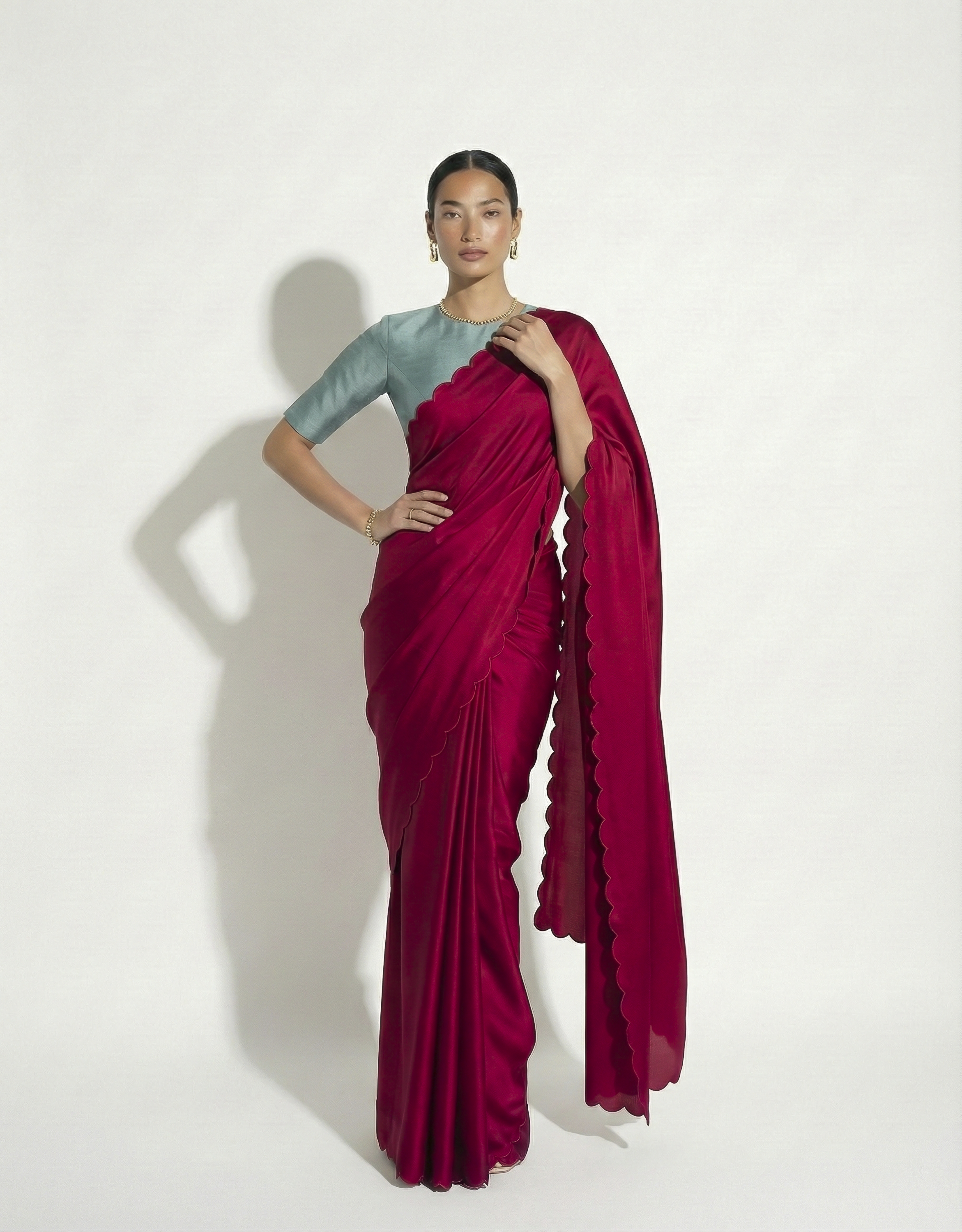 Gulmohar Saree